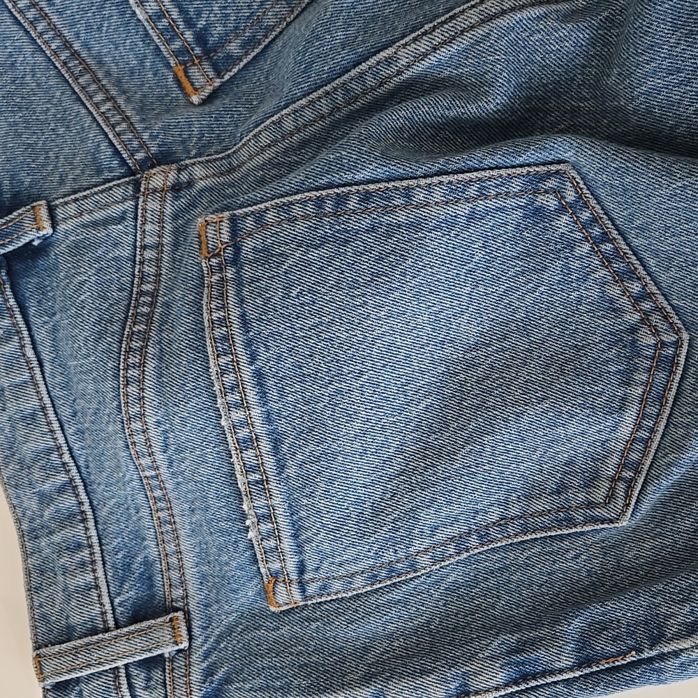 Abercrombie & Fitch Light Blue High Rise Jeans - Picture 5 of 8